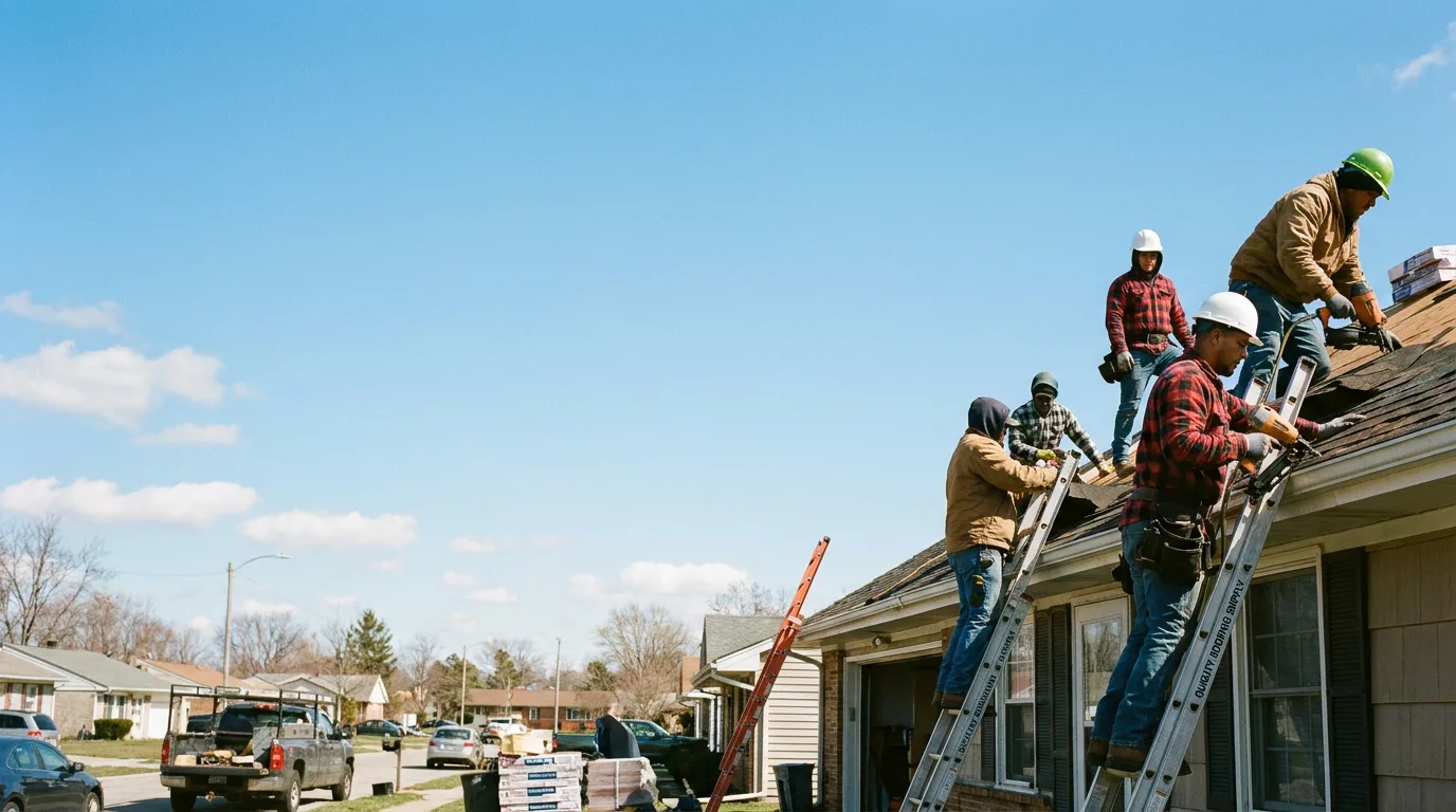 Roofing in New Boston, MO near me